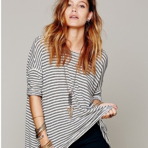 We The Free Tops - We the free oversized striped tee